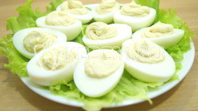 фаршированные яйца карри