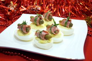 Фаршированные яйца Зимняя закуска