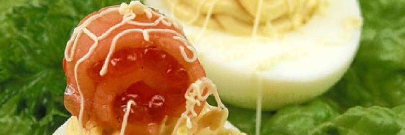 Яйца, фаршированные по-купечески