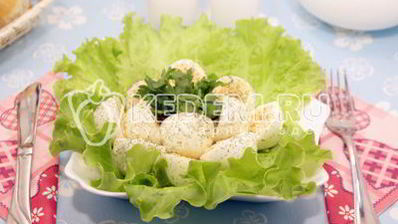 яйца фаршированные сыром