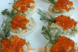 Яйца фаршированные