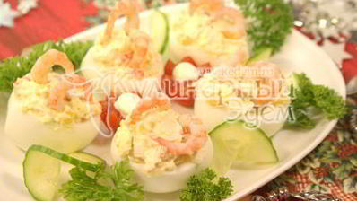 закуска фаршированные яйца