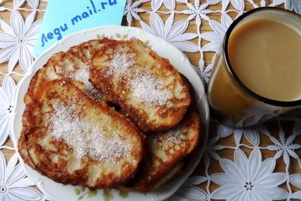 Банановые гренки