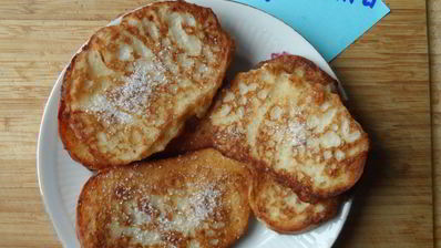 банановые гренки