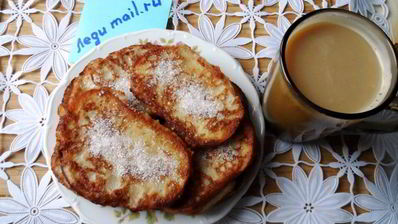 банановые гренки