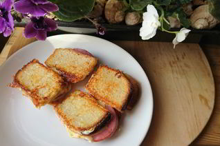 Горячие мини-гренки