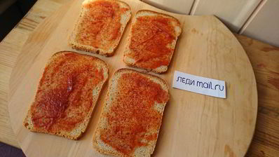 горячие мини-гренки