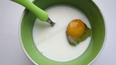 гренки из батона с яйцом и молоком