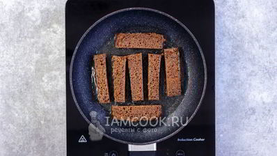 гренки из бородинского хлеба с чесноком