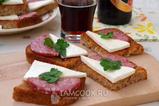 Гренки с чесноком к пиву