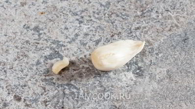 гренки с чесноком на сковороде