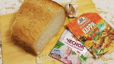 гренки с чесноком в духовке