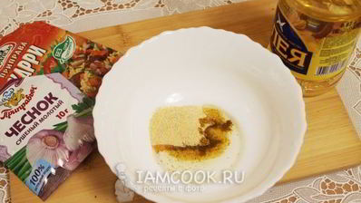 гренки с чесноком в духовке