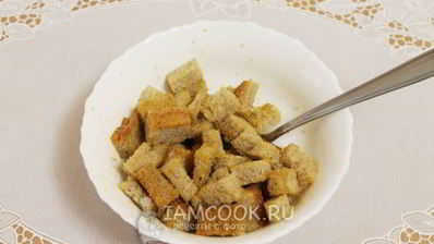 гренки с чесноком в духовке