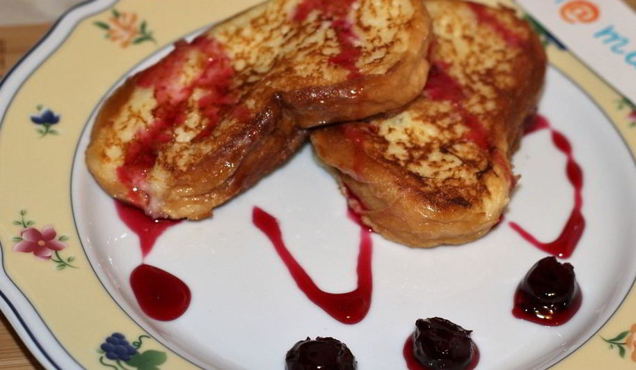 Рецепт гренков с молоком и яйцом