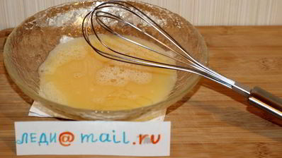 гренки с молоком и яйцом