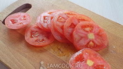 гренки с помидорами и сыром