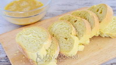 гренки с сыром и чесноком в духовке