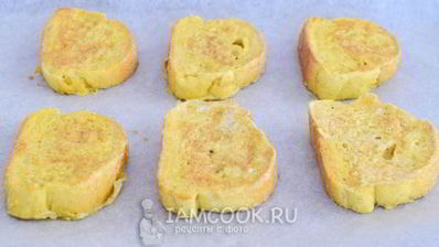 гренки с сыром и чесноком в духовке