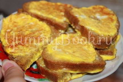 Гренки с сыром и чесноком