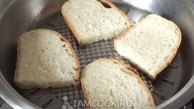 гренки с сыром и луком на сковороде