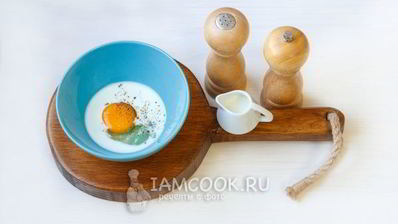 гренки с сыром и яйцом в духовке