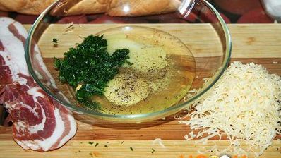 гренки с сыром