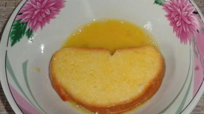 гренки с яйцом и сыром