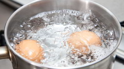 гренки с яйцом