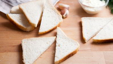 гренки с яйцом