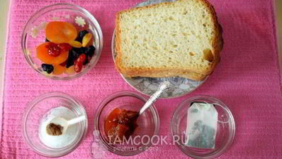 гренки в жасминовом чае