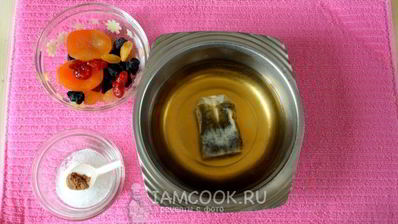 гренки в жасминовом чае