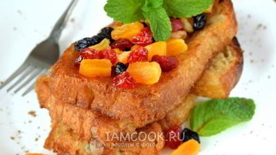 гренки в жасминовом чае