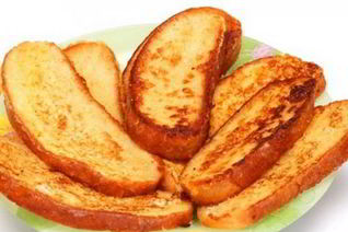 Хрустящие банановые гренки