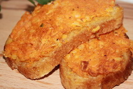 Морковные гренки