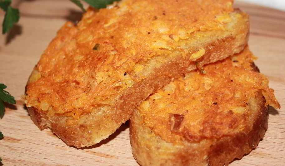 Рецепт морковных гренков