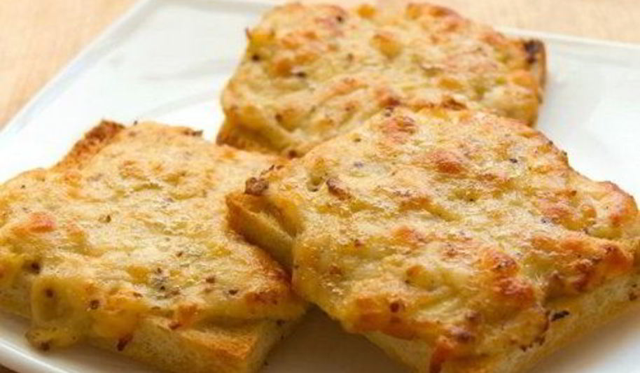 Рецепт необычных гренков с сыром