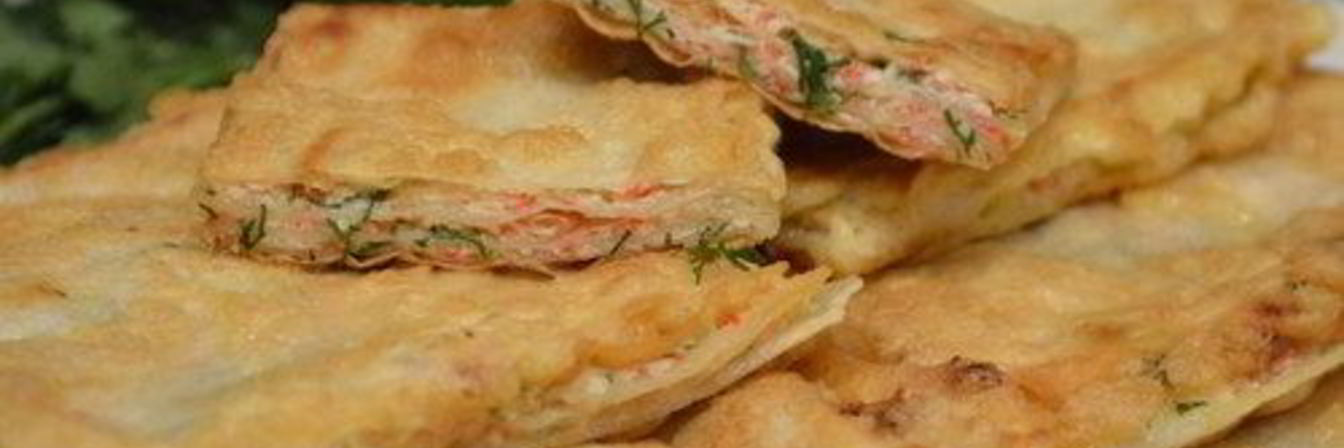 Восточные гренки на тонком лаваше