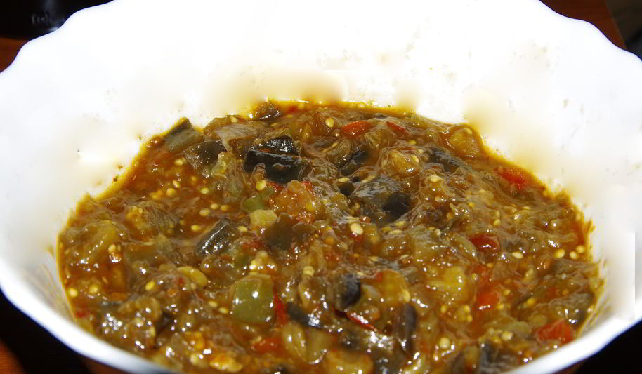 Рецепт баклажанной икры в мультиварке