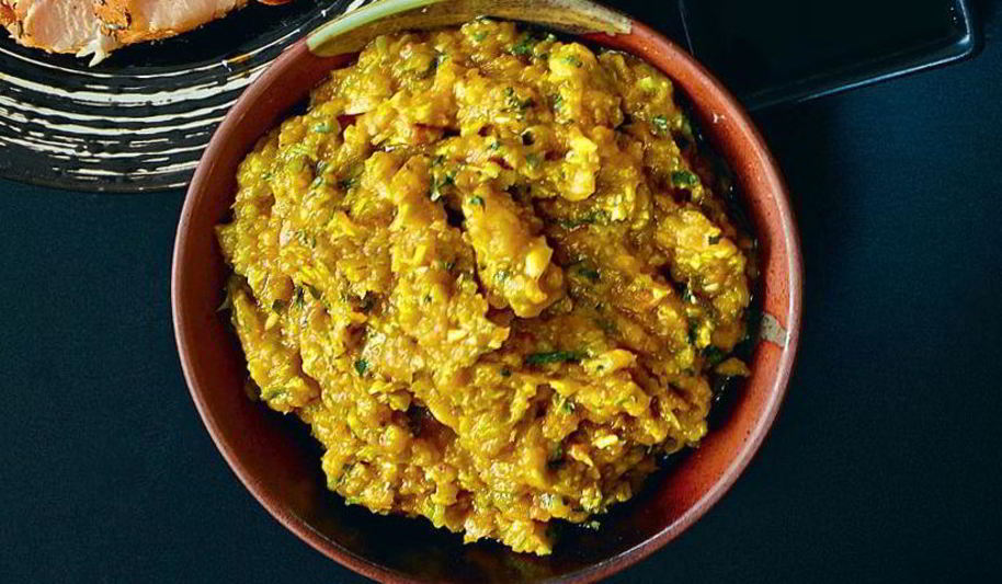 Рецепт быстрой кабачковой икры с тыквой и кинзой