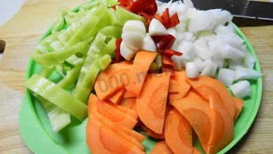 диетическая кабачковая икра в рукаве