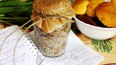 грибная икра из маслят