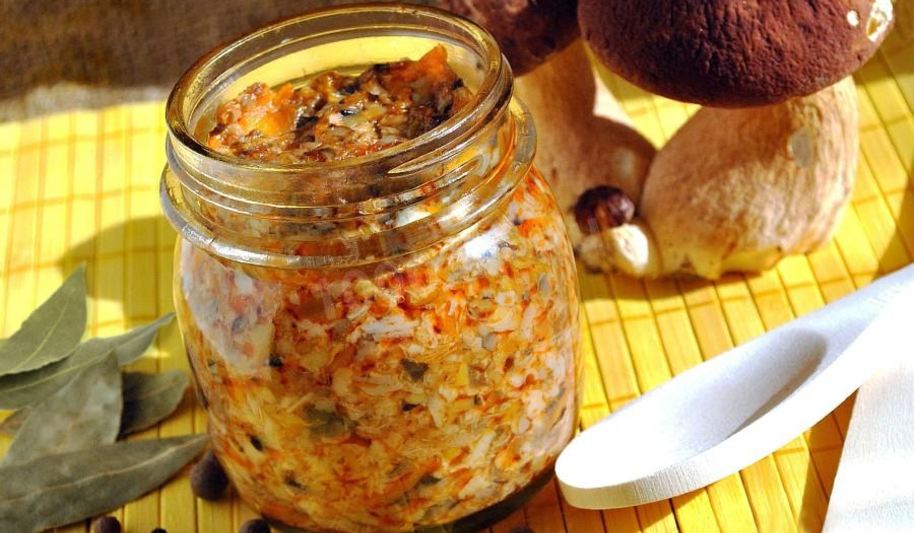 Рецепт грибной икры из подберезовиков