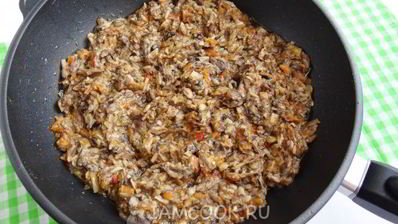 грибная икра из вареных грибов