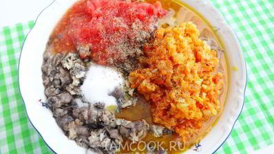 грибная икра из вареных грибов