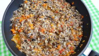 грибная икра из вареных грибов