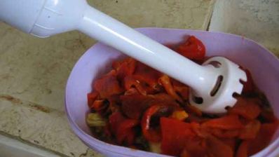 икра баклажанная с красным перцем