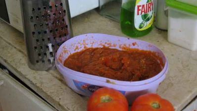 икра баклажанная с красным перцем