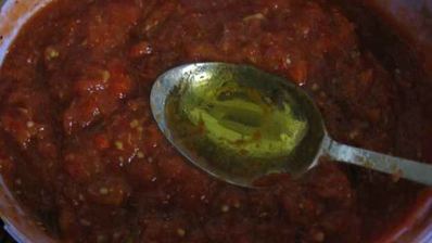 икра баклажанная с красным перцем