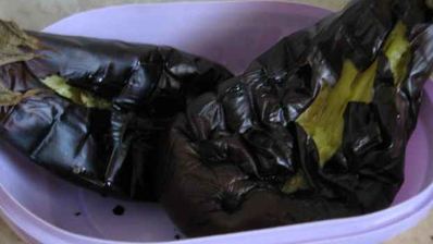 икра баклажанная с красным перцем